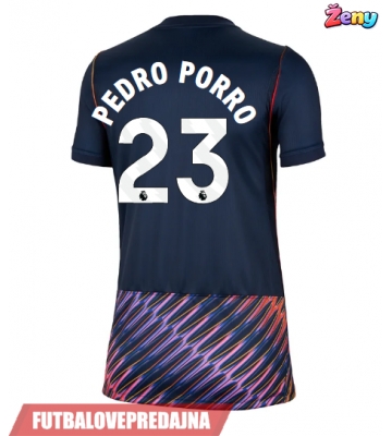 Lacne Ženy Futbalové dres Tottenham Hotspur Pedro Porro #23 2026-27 Krátky Rukáv - Preč